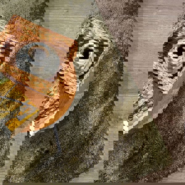 High Pile Green Rug Calida – Ultra-Soft Plain