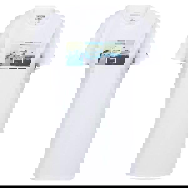 Regatta Womens/Ladies Fingal VIII Mountain T-Shirt - White