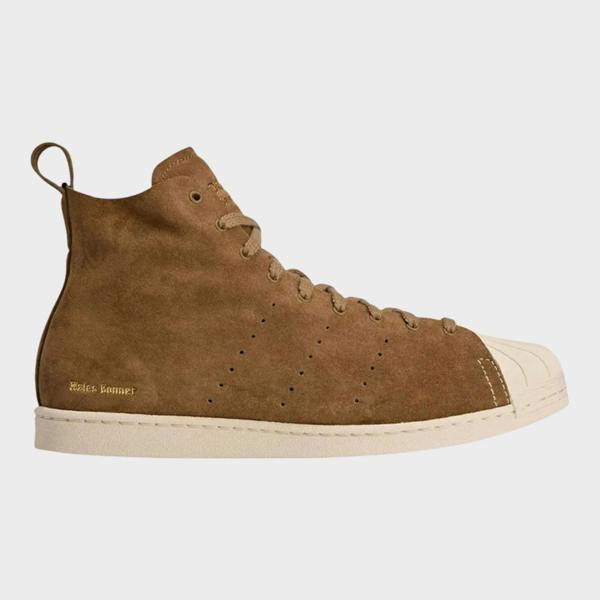 Wales Bonner Adidas Superstar Hi WB Brown White