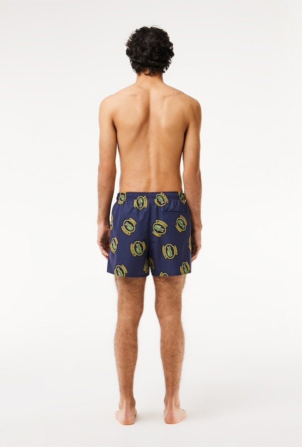 Lacoste Men's Printed Swim Shorts