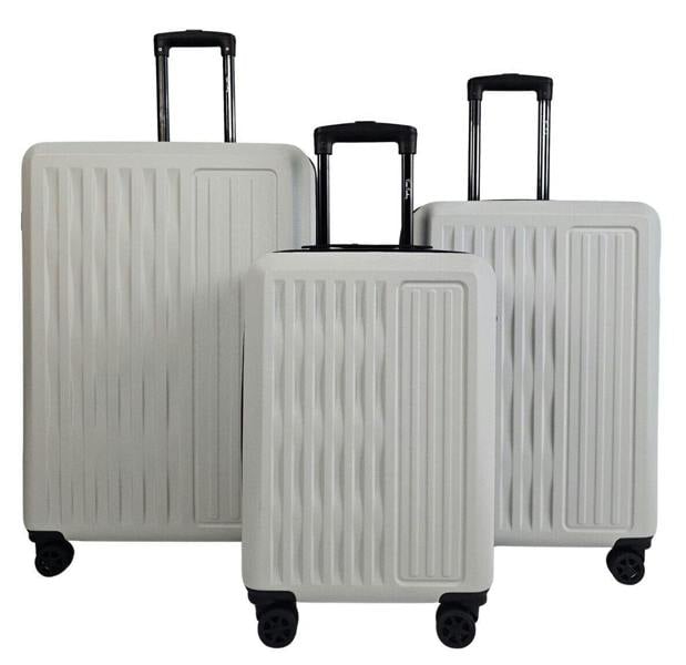 Infinity Luggage ABS Hard Shell Suitcase Luggage Set Travel Carry on Cabin Bag
