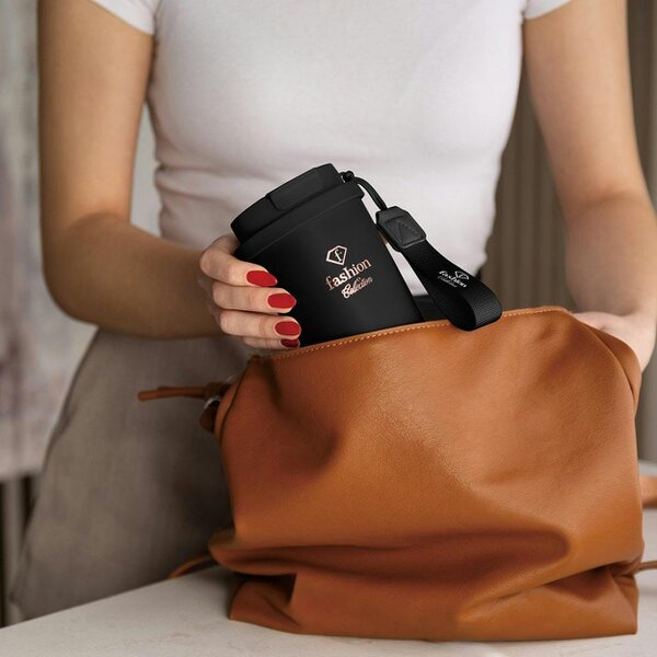 Berlinger Haus Coffee Mug 0.5L Black Rose Gold FTV0132 Fashion