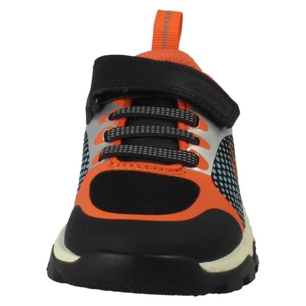 Clarks Boys Clarks Dinosaur Detail Casual Trainers Steggy2 Fly