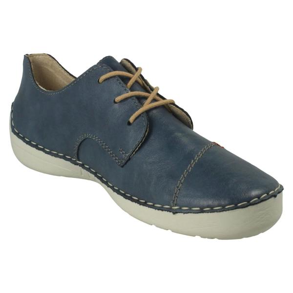 Rieker Ladies Rieker Casual Lace Up Shoes 52528