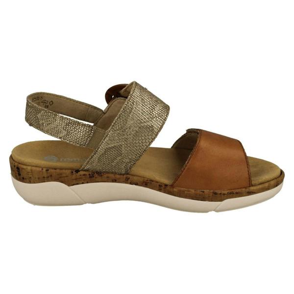 Remonte Ladies Remonte Buckle Detailed Sandals R6853
