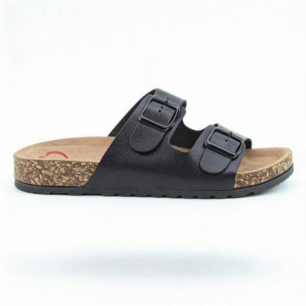 Heavenly Feet HARMONY2 Mules Sandals   in  Black