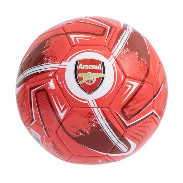 Arsenal FC Turbine Print Training Ball - Red/Blue