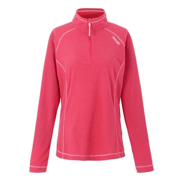 Regatta Great Outdoors Womens/Ladies Montes Half Zip Fleece Top - Pop/Raspberry Ripple - 