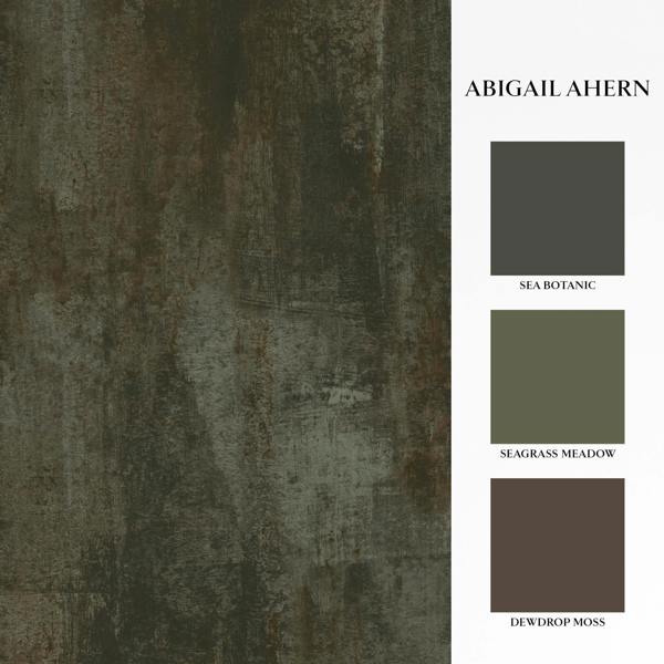 Abigail Ahern Oxidized Opulence Wallpaper | Moss