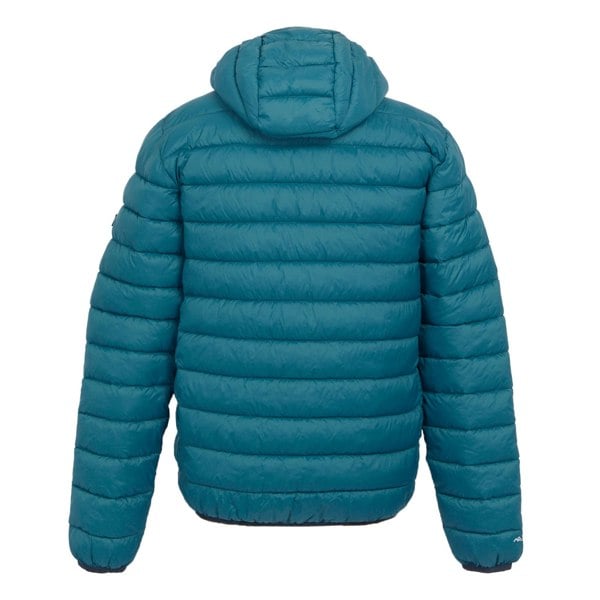 Regatta Men's Marizion Baffled Hooded Padded Jacket - Moroccan Blue/Piquant Green