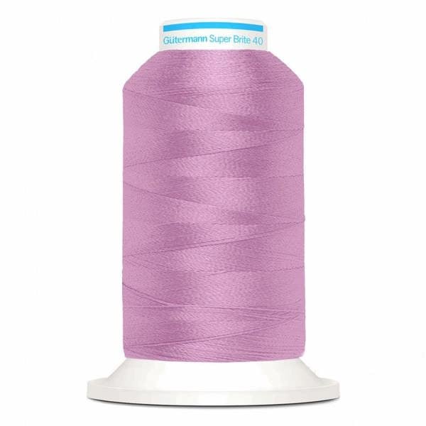 Gutermann Super Brite Polyester 40 Embroidery Thread 1000m Polyester Thread Suitable For Embroidery