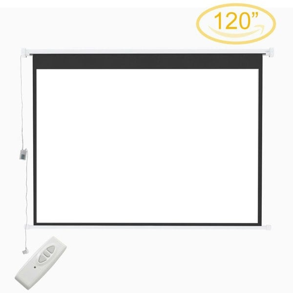 Wall Mount Electric Projector Screen for Home Theater Movie Projector Screens Living and Home