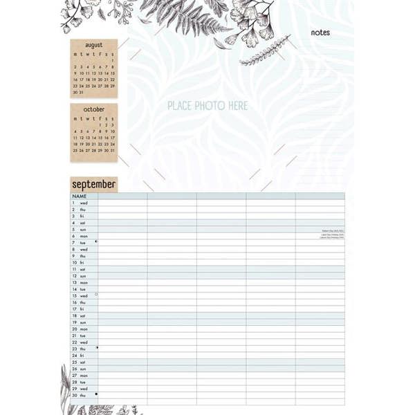 Your Family Photos A3 Family Planner 2027, Family Planners, Month To View, Family, Gift
