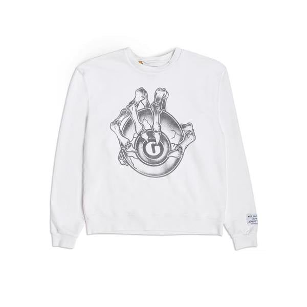 Gallery Dept. G Ball G Ball Crewneck Crewneck Sweatshirt   in  White