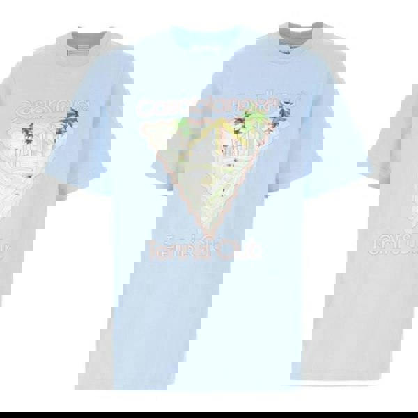 Casablanca Maison De Reve Light Blue T-Shirt
