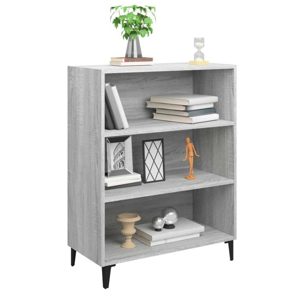 Berkfield Sideboard Grey Sonoma 69.5x32.5x90 cm Engineered Wood