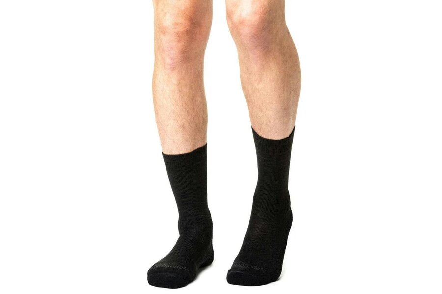 Bridgedale Mens Hike Lightweight Merino Performance Boot Original Socks Black