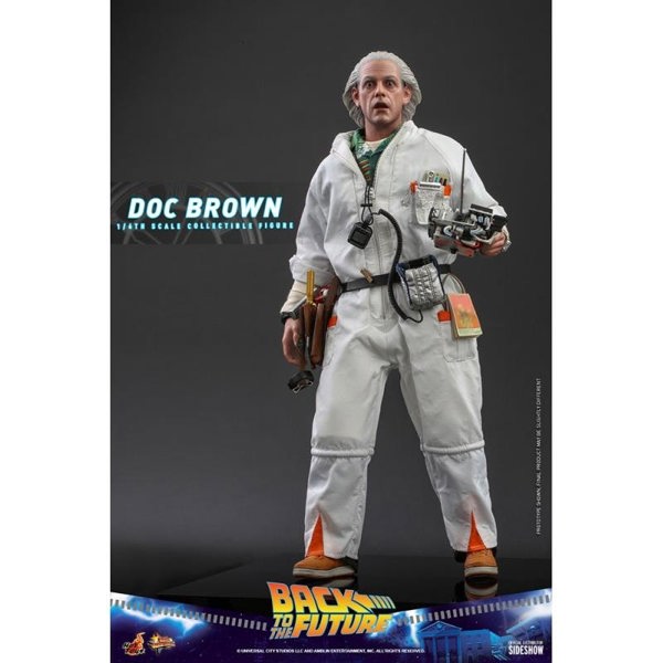 Hot Toys Back To The Future Doc Brown 1:6 Scale Hot Toys 909290