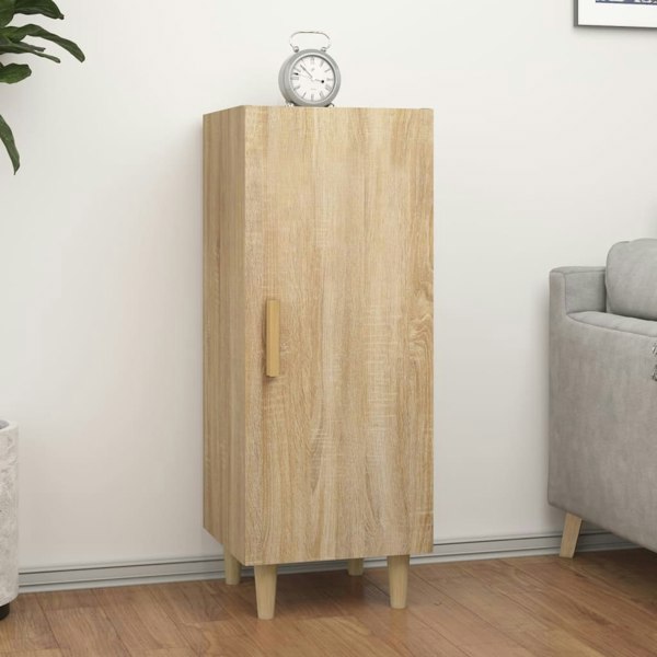 Berkfield Sideboard Sonoma Oak 34.5x34x90 cm Engineered Wood