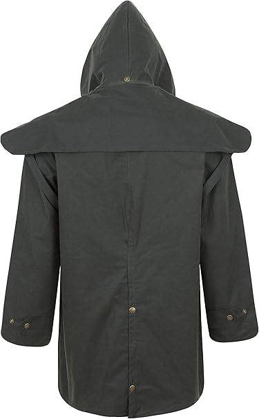 3/4 Length Stockman Wax Cape - Hi-Vis Trousers