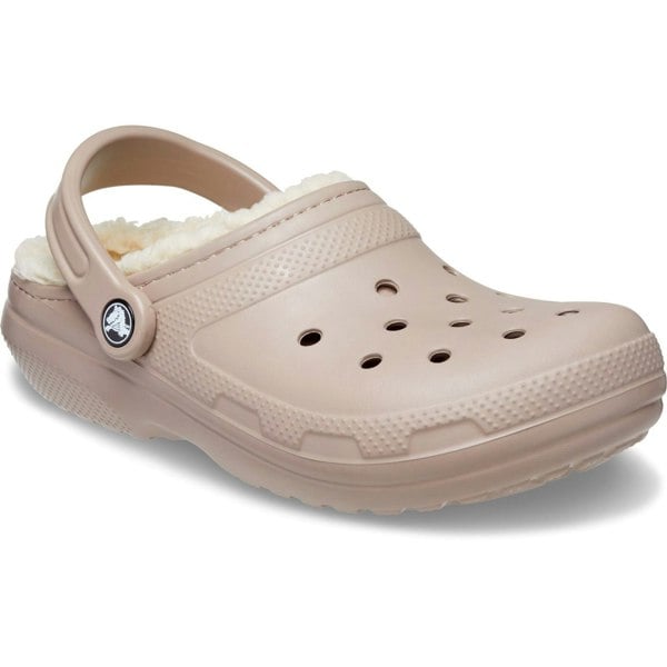 Crocs Classic Lined Clog Unisex - Mushroom/Bone