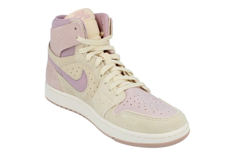 Nike Womens Air Jordan 1 Zm Air Cmft 2 Trainers Dv1305  100 - Muslin Plum Chalk 100 - Photo 3