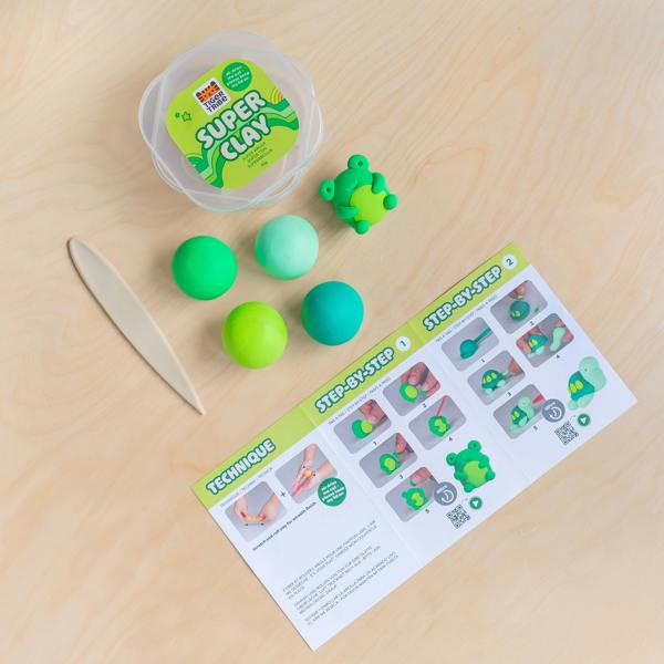 Tiger Tribe Super Clay - Jungle (Greens) Refill