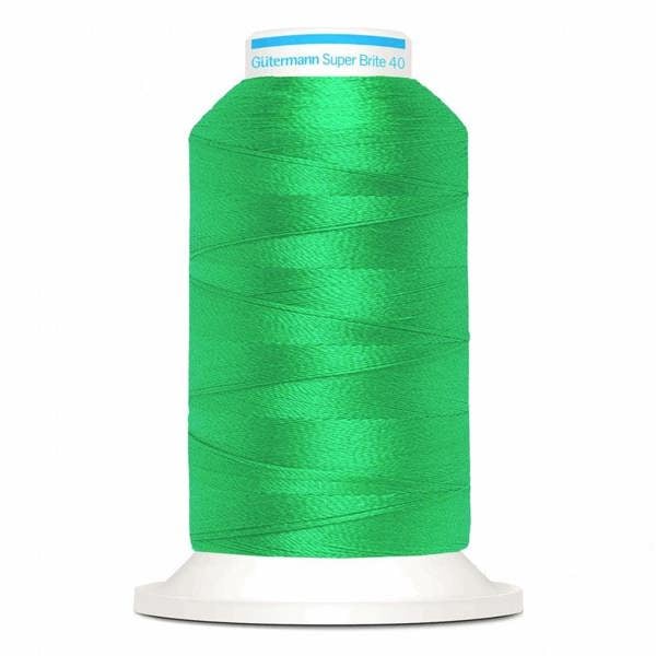 Gutermann Super Brite Polyester 40 Embroidery Thread 1000m Polyester Thread Suitable For Embroidery