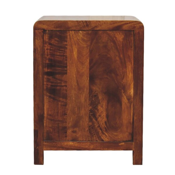 Wyld Haus Thai 3 Drawer Bedside Table Mango Wood