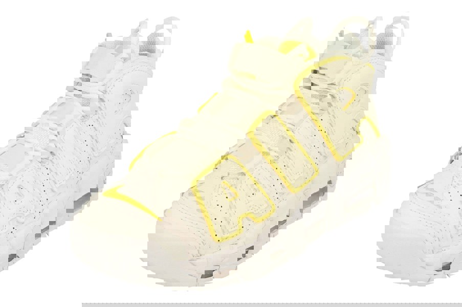 Nike Womens Air More Uptempo Trainers Dm3035  100 - Summit White Opti Yellow 100 - Photo 0