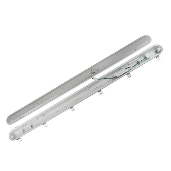 ENER-J LED Non Corrosive IP65 Batten Fitting Light with Emergency Back Up for up to 3 hours, 150cms 50W 6000K, 6000 Lumens Ultra Bright | Single pack