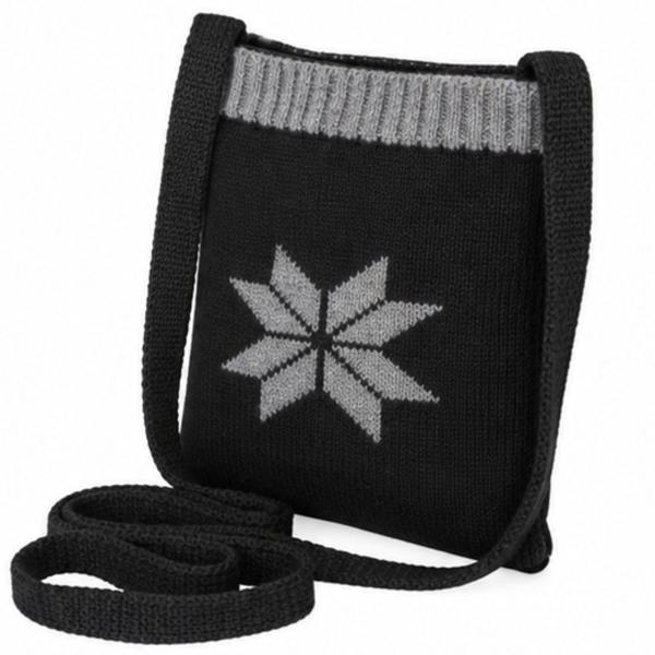 Lorenz Knitted Look Crossbody Bag with Star Motif