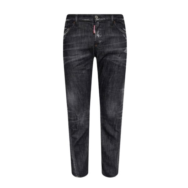 DSQUARED2 S71LB1047 S30357 SEXY TWIST JEAN 900 BLACK JEANS Mens 46