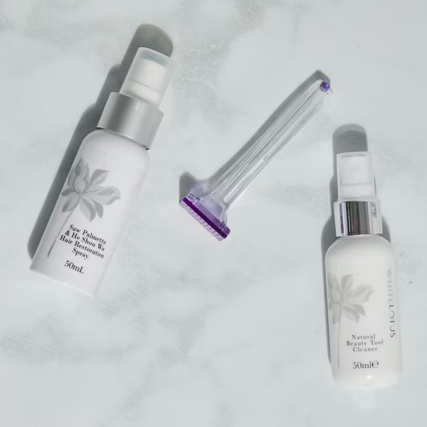 White Lotus Beauty Hair Thickening Spray with Activated Ginseng and Saw Palmetto