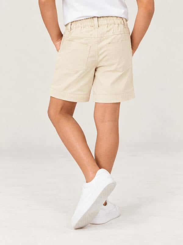 Childsplay Boys Pocket Gabardine Shorts in Beige