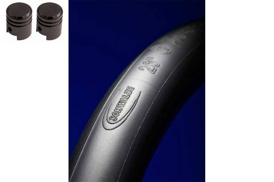Schwalbe AV 13 26" Schrader Valve Inner Tube - Black