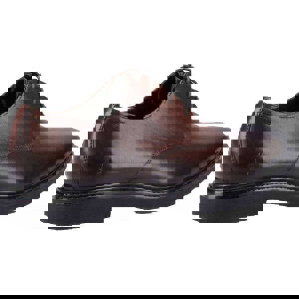 Hush Puppies Kye Leather Men's Chocolate Lace-Up Shoes