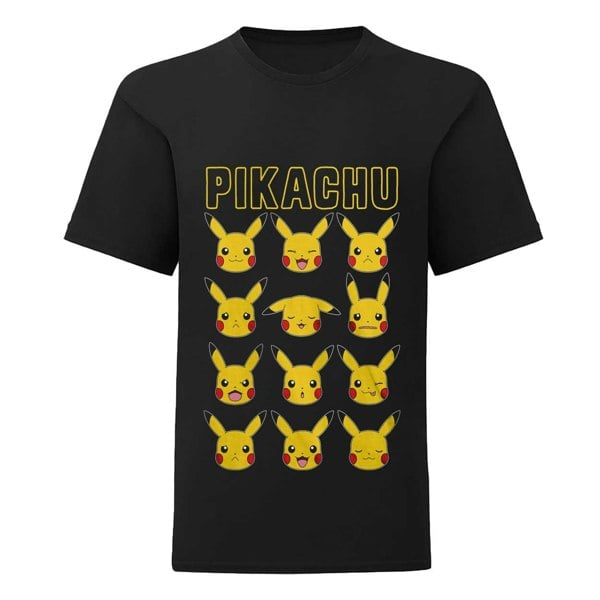 Pokemon Childrens/Kids Pikachu T-Shirt - Black