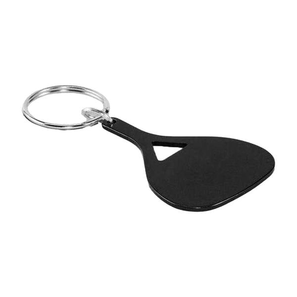 MidOcean Kepad Spatula Recycled Aluminium Keyring - Black - 