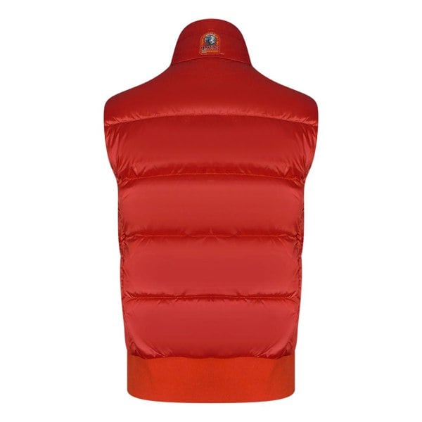 Parajumpers Ali Red Down Gilet Jacket S