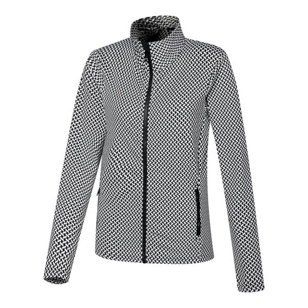 Dare 2B Womens/Ladies Descend III Jacquard Midlayer - Black/Egret - 