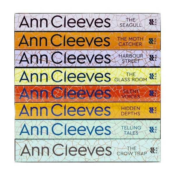 Macmillan Ann Cleeves TV Vera Stanhope Series Collection 8 Books Set