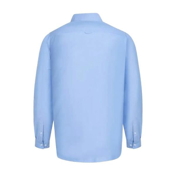 Duke Mens D555 Richard Oxford Kingsize Tall Long-Sleeved Shirt - Sky Blue