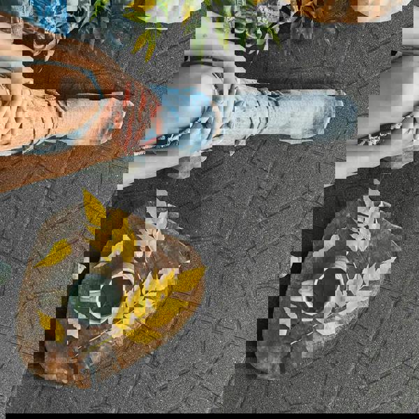 Nicoman Reversible Garden Stepping Stones Decking Paver 40x40cm