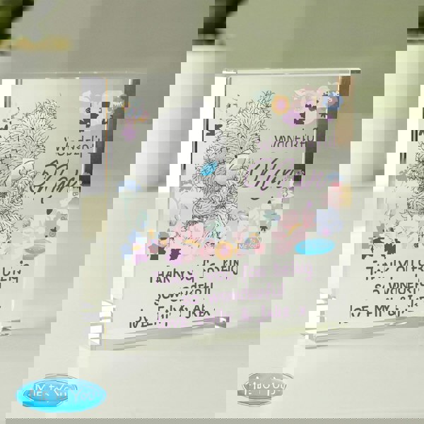 Personalised Memento Company Personalised Me to You Wonderful Nan Crystal Token