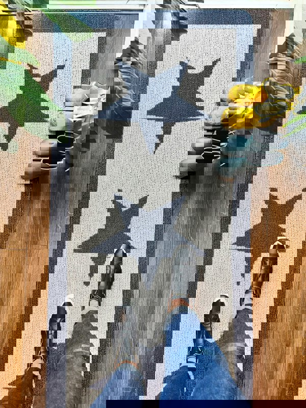 My Mat Stain Resistant Durable - Navy Star