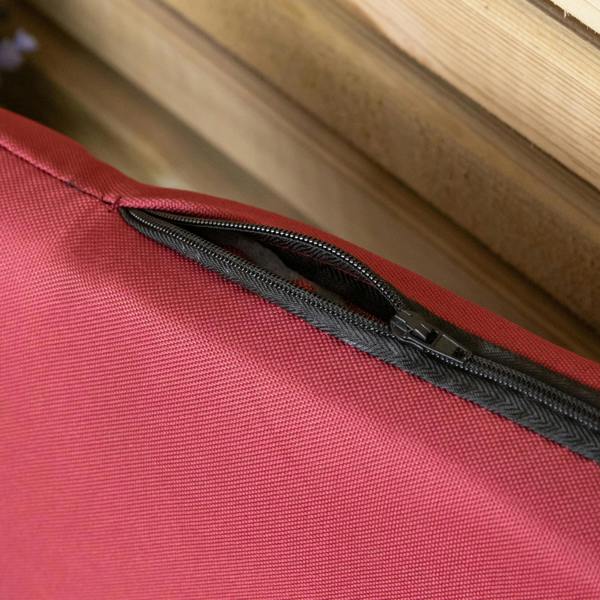 Samuel Alexander 52 x 20cm Back Cushion for Single Wooden Garden Chair in Burgundy