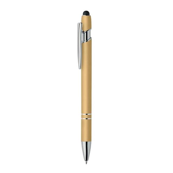 MidOcean Siparo Recycled Aluminium Stylus Pen - Gold - 