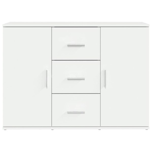 Berkfield Sideboard White 91x29.5x65 cm Engineered Wood