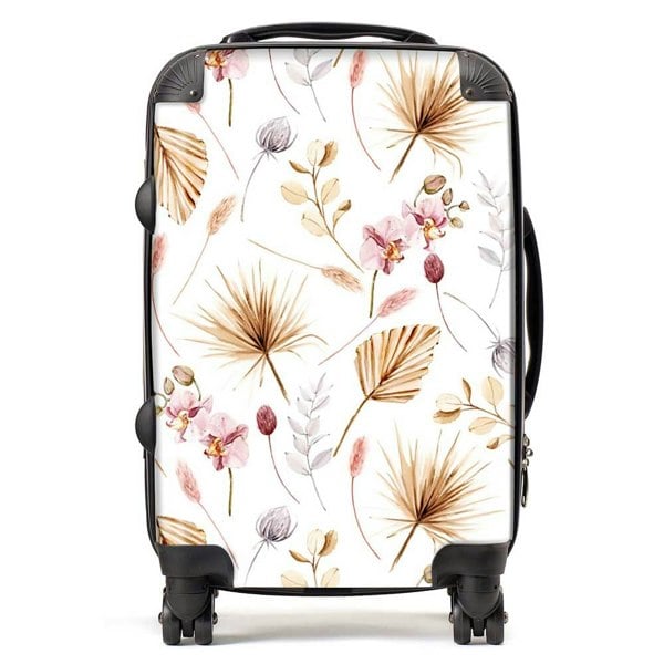 Warren Reed Watercolour Orchids Suitcase